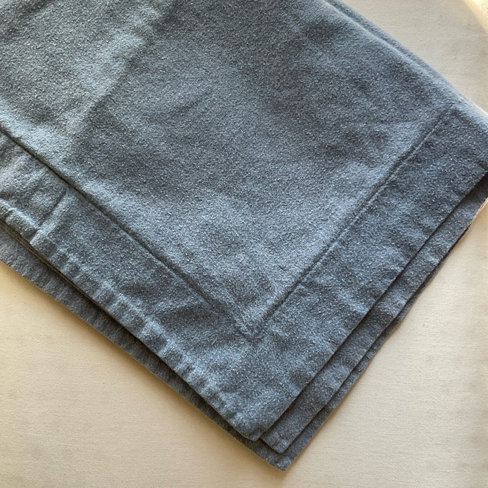 Coyuchi brushed flannel pillowcase